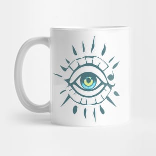 horror eyes fantastic and gotic graphic design ironpalette Mug